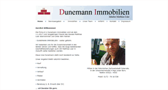 Desktop Screenshot of dunemann.de